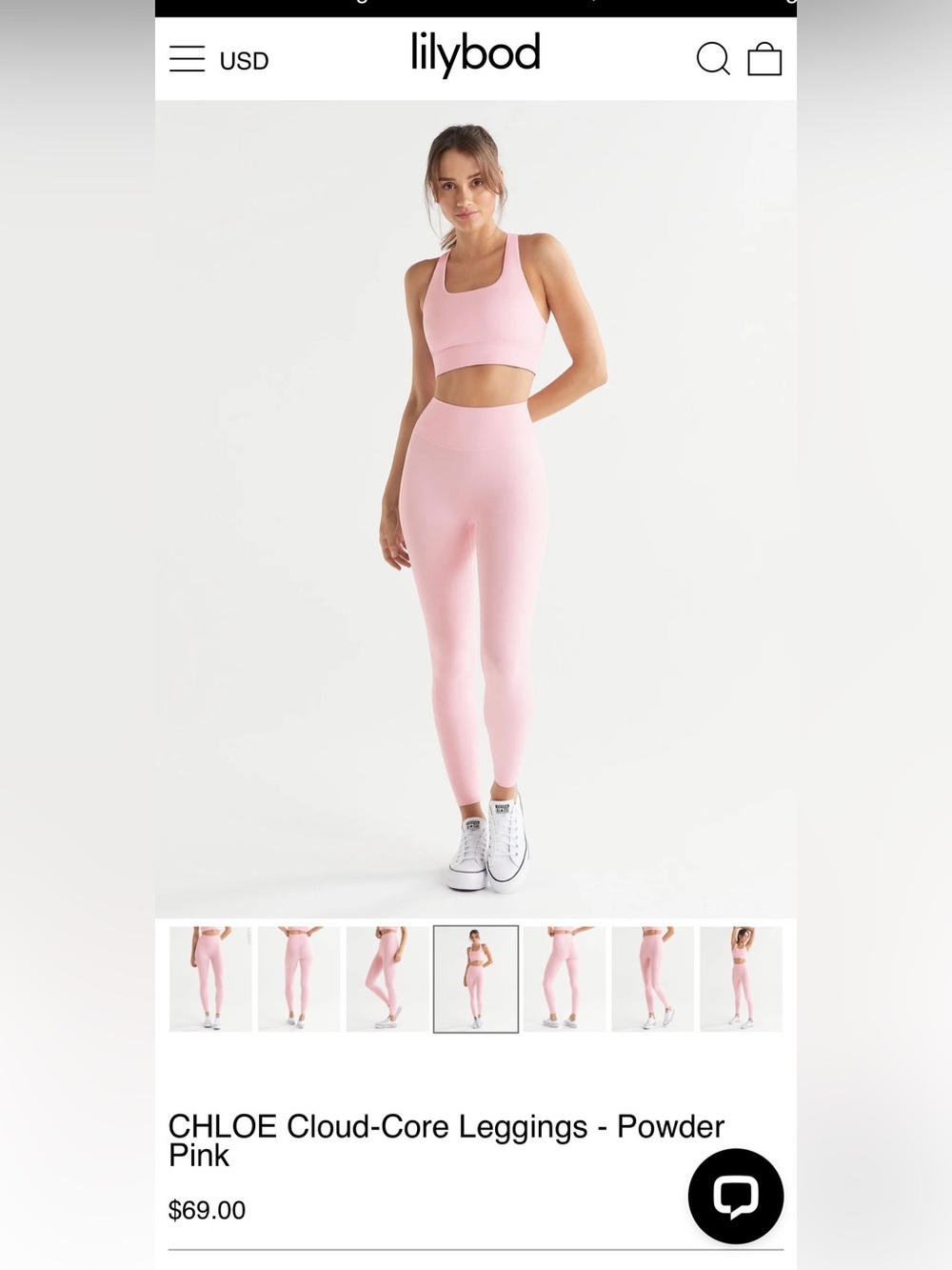 lilybod leggings read the message